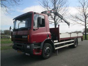 Chassis vrachtwagen DAF 65.210 4X2 MANUAL EURO 2 WITH HIAB 071A: afbeelding 1