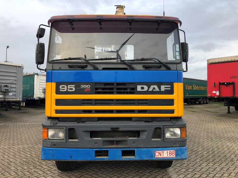 Kipper vrachtwagen, Kraanwagen DAF 95.350 ATi - 6x4: afbeelding 2