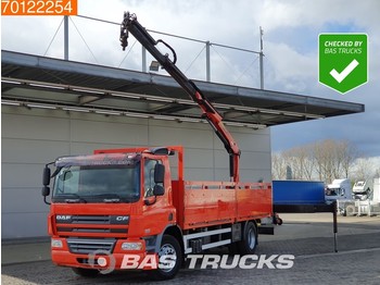 Vrachtwagen met open laadbak DAF CF75.250 4X2 Euro 5 Crane Kran Palfinger PK12000: afbeelding 1