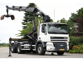 Haakarmsysteem vrachtwagen, Kraanwagen DAF CF GINAF X 3232 S !! 24 tm-KRAAN/HAAK!!6x4 GESTUURD!!EURO5!!2012!!: afbeelding 1