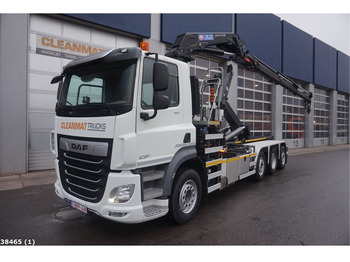 Haakarmsysteem vrachtwagen, Kraanwagen DAF FAQ CF 460 8x2 HMF 26 ton/meter laadkraan: afbeelding 1
