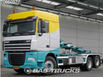 Containertransporter/ Wissellaadbak vrachtwagen DAF XF105.410 6X2 Liftachse Euro 5 NL-Truck: afbeelding 1