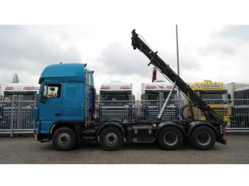 Containertransporter/ Wissellaadbak vrachtwagen DAF XF105.510 SSC 8X4 MANUAL RETARDER CONTAINER CABLE SYSTEM: afbeelding 1