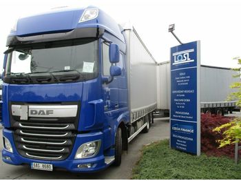 Schuifzeilen vrachtwagen DAF XF460 EURO 6 + Hipocar: afbeelding 1