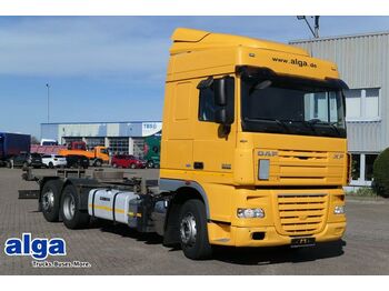Containertransporter/ Wissellaadbak vrachtwagen DAF XF 105.460 6x2, BDF, Intarder, Dachklima, AHK: afbeelding 1