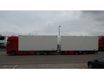 Koelwagen vrachtwagen DAF XF 460 6X2 EURO 6 FRIGO IN COMBI MET VOGELENZANG FRIGO TRAILER: afbeelding 1