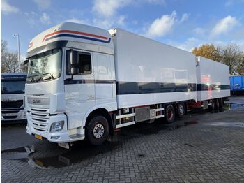 Koelwagen vrachtwagen DAF XF 460 6X2 - EURO 6 + TRS FRIGO + GROENEWEGEN 3: afbeelding 1