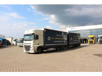 Schuifzeilen vrachtwagen DAF XF 460 FAR, 6X2,TRANSIT SET,EURO 6 + PANAV TV018: afbeelding 1