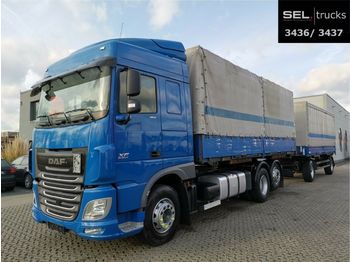 Containertransporter/ Wissellaadbak vrachtwagen DAF XF 460 / Retarder / Manual / Komplett!!: afbeelding 1