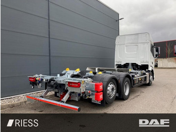 DAF XF 480 FAN Lenkachse Multiwechsler 1120-1320 2xA  - Containertransporter/ Wissellaadbak vrachtwagen: afbeelding 3