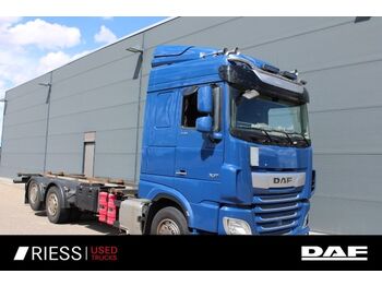 Containertransporter/ Wissellaadbak vrachtwagen DAF XF 530 SC FAN Lenkachse BDF 1120 mm BDF 7820mm,: afbeelding 1
