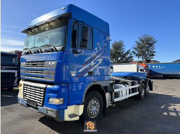 Containertransporter/ Wissellaadbak vrachtwagen DAF XF 95.480 6X2 - MANUAL - EURO 3 - TOP TRUCK: afbeelding 1
