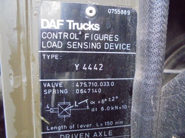 Schuifzeilen vrachtwagen DAF YAD 4442 NT: afbeelding 11