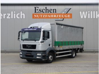 Drankenwagen vrachtwagen MAN TGM 15.290 LL, EEV, Getränkeaufbau, AHK