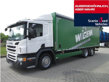 Drankenwagen vrachtwagen Scania P320LB6X2*4MLB / Getränke-Schiebeplane