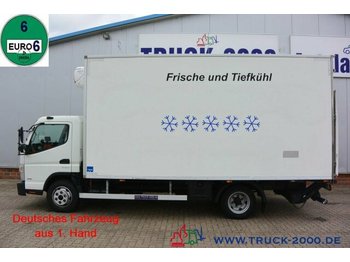 Koelwagen vrachtwagen FUSO Canter 9C18 Tiefkühl Frischdienst inkl. LBW 1.Hd: afbeelding 1