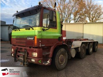 Containertransporter/ Wissellaadbak vrachtwagen Ginaf 4345 8x6 T5 landbouwvoertuig: afbeelding 1