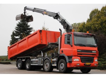 Vrachtwagen Ginaf X4241 MANUEL!! KRAAN/CONTAINER!!8x4!!TOP!!: afbeelding 1