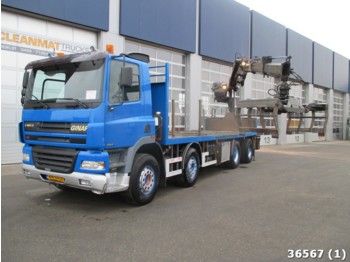 Vrachtwagen Ginaf X4241 S 8x4 Hiab 20 ton/meter laadkraan Rijplaten truck: afbeelding 1