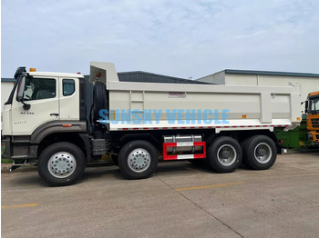 Nieuw Kipper vrachtwagen voor het vervoer van bulkgoederen HOWO Brand New 8X4 400HP Tipper Truck: afbeelding 2