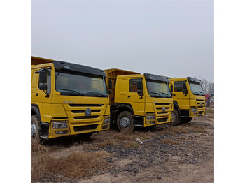 Kipper vrachtwagen HOWO HOWO 6x4 375 -Yellow: afbeelding 3