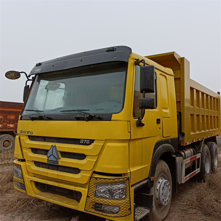Kipper vrachtwagen HOWO HOWO 6x4 375 -Yellow: afbeelding 11