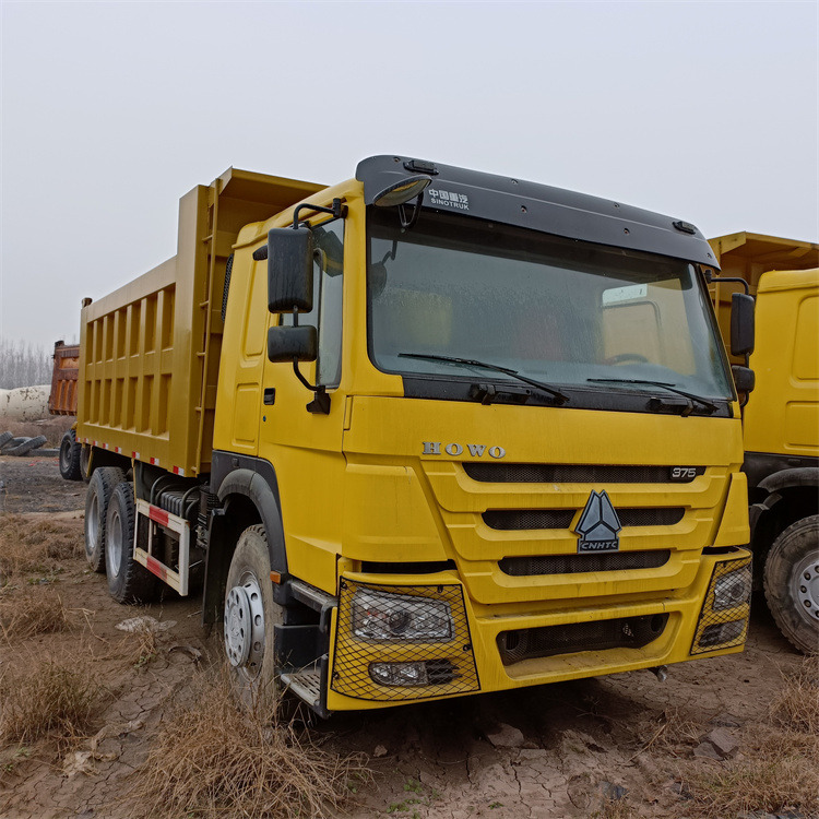 Kipper vrachtwagen HOWO HOWO 6x4 375 -Yellow: afbeelding 10