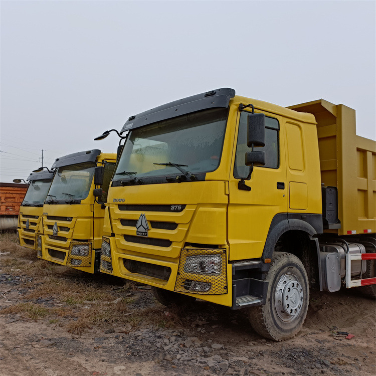 Kipper vrachtwagen HOWO HOWO 6x4 375 -Yellow: afbeelding 13
