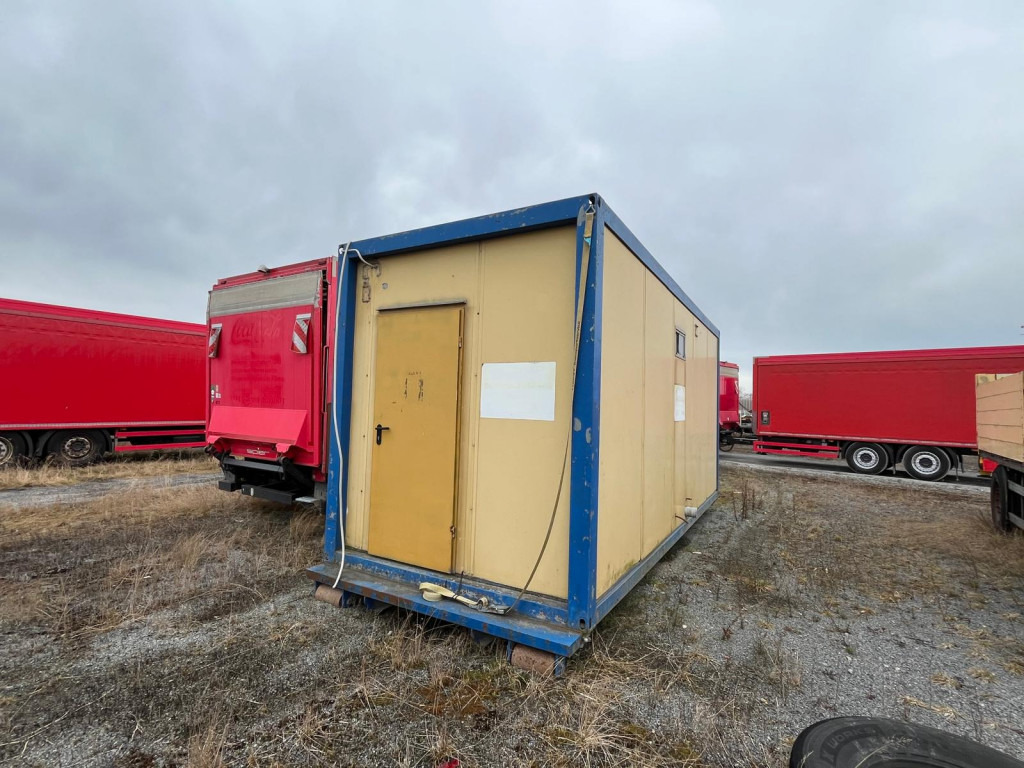 Haakarmsysteem vrachtwagen Abrollcontainer Containeranlage für Asbestsanierung