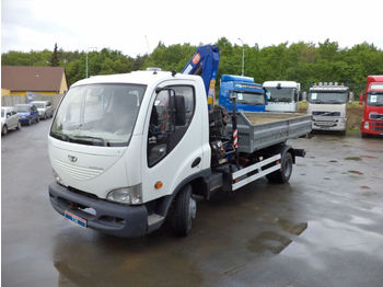 DAEWOO AVIA D75L + HYDRAULIC ARM + CTS5038  - Haakarmsysteem vrachtwagen