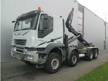 Haakarmsysteem vrachtwagen Iveco TRAKKER 340T450 8X4 HIAB HOOK ZF MANUAL