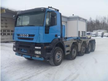Haakarmsysteem vrachtwagen Iveco Trakker 410 t 50 10x4