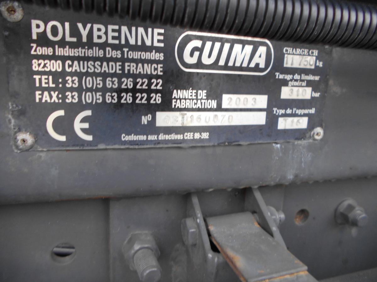 Haakarmsysteem vrachtwagen MAN 19.343