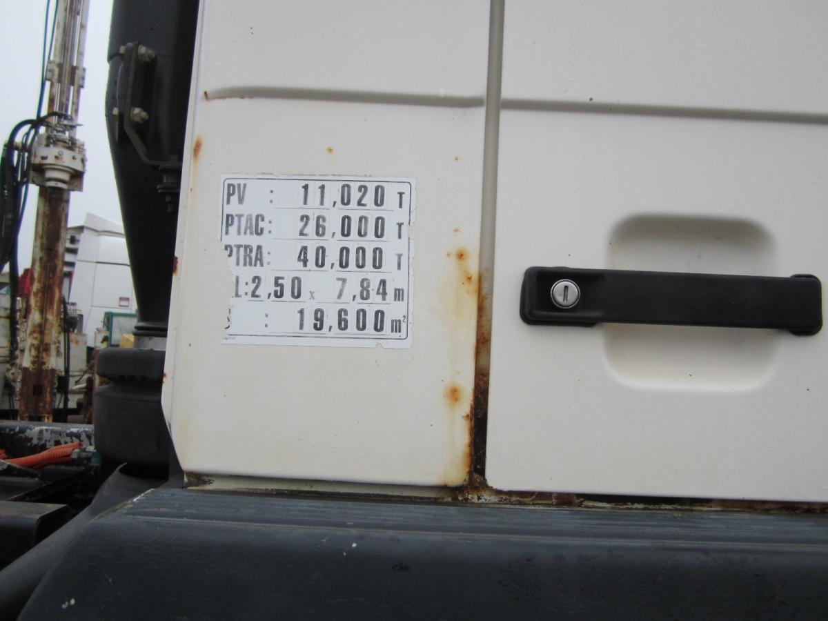 Haakarmsysteem vrachtwagen MAN 27.314