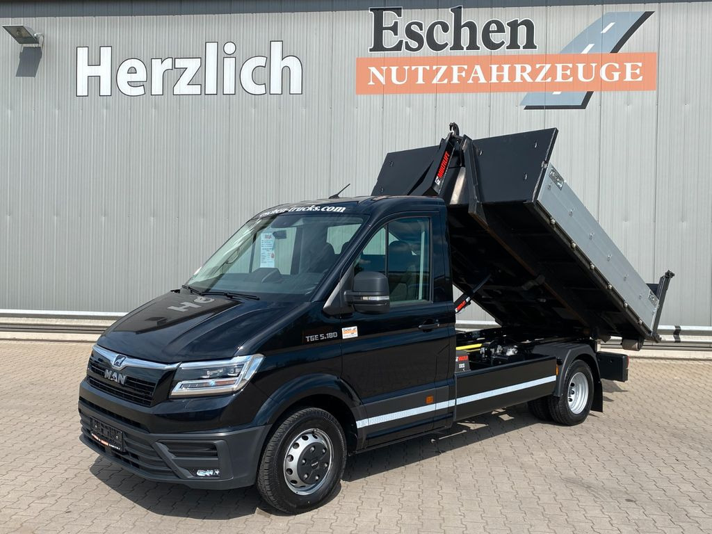 Haakarmsysteem vrachtwagen MAN TGE 5.180|HIAB Multiflift XR 35 + Cont.*3x Sitze