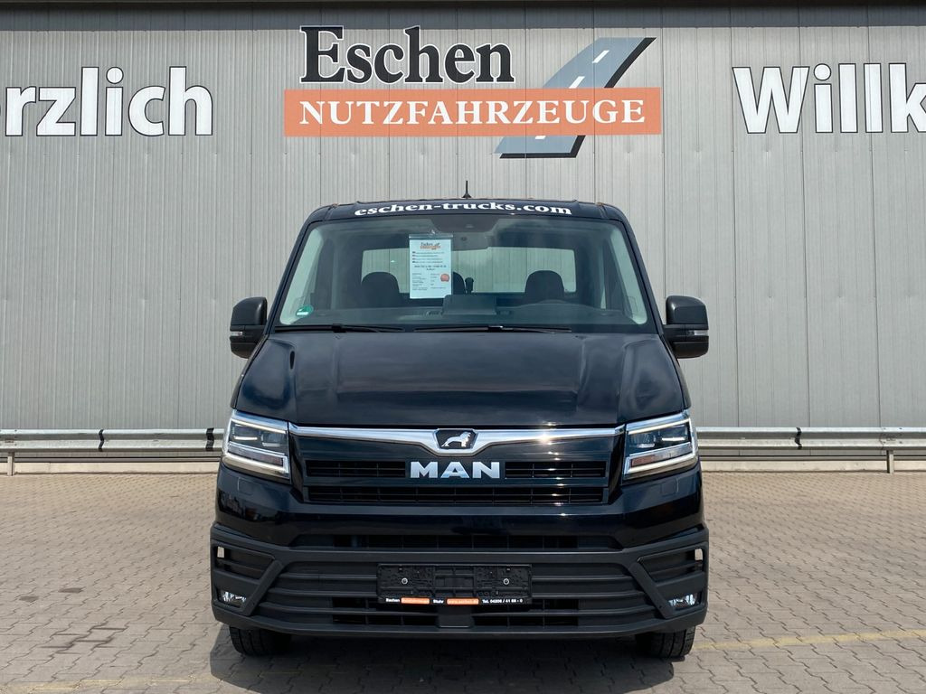 Haakarmsysteem vrachtwagen MAN TGE 5.180|HIAB Multiflift XR 35 + Cont.*3x Sitze