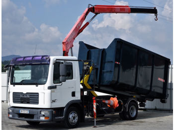 Haakarmsysteem vrachtwagen MAN TGL 7.150 Abrollkipper 4,20m + Kran!