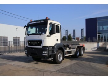Haakarmsysteem vrachtwagen MAN TGS 26.360 BB - Containerhaaksysteem HIAB 21Ton