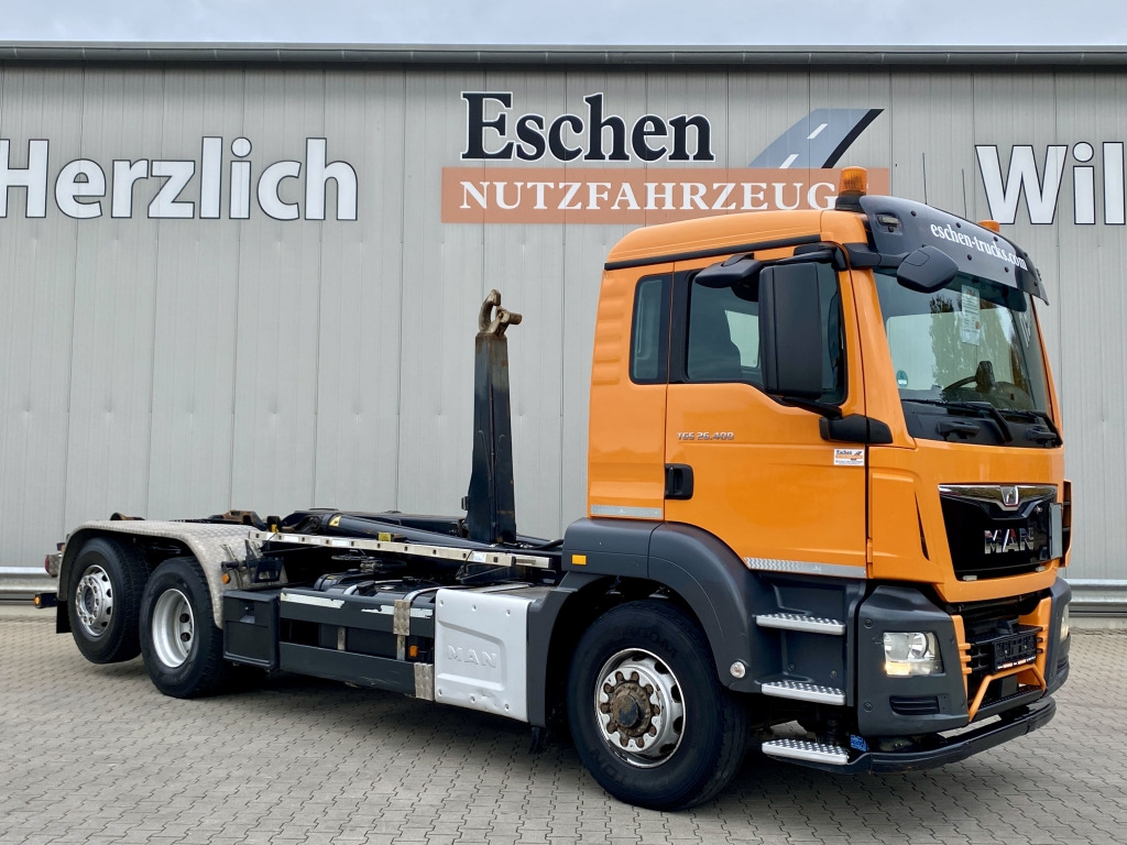 Haakarmsysteem vrachtwagen MAN TGS 26.400 6x4 H-4 BL