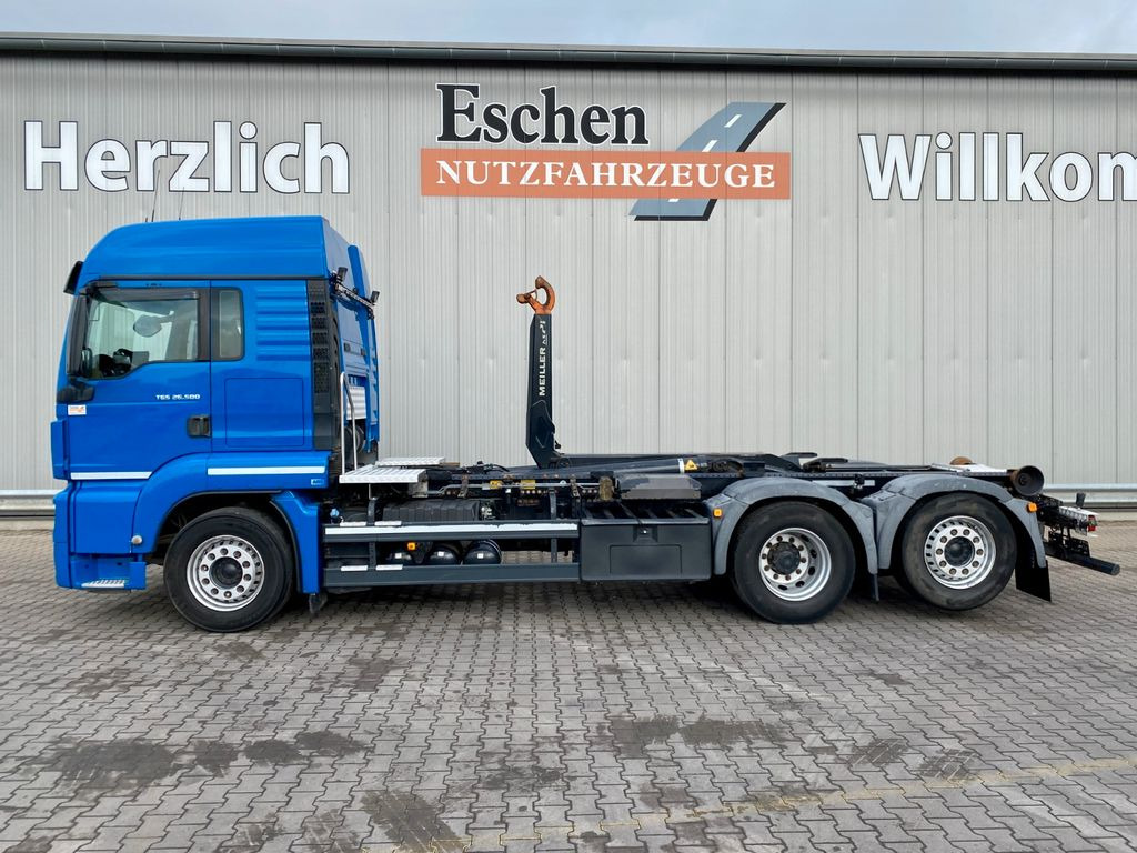Haakarmsysteem vrachtwagen MAN TGS 26.500 6x2-4 LL | MEILLER 21.65*ACC*Retarder