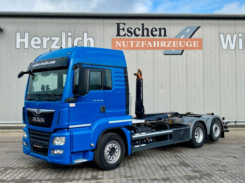 Haakarmsysteem vrachtwagen MAN TGS 26.500 6x2-4 LL | MEILLER 21.65*ACC*Retarder