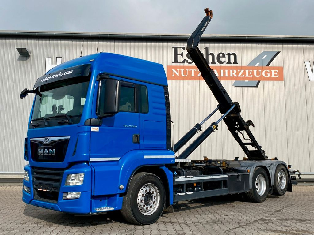 Haakarmsysteem vrachtwagen MAN TGS 26.500 6x2-4 LL | MEILLER 21.65*ACC*Retarder