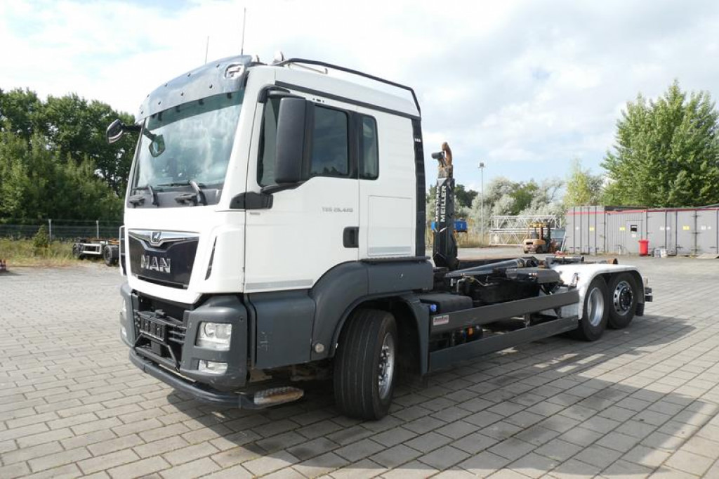 Haakarmsysteem vrachtwagen MAN TG-S 26.420 6x2 Abrollkipper