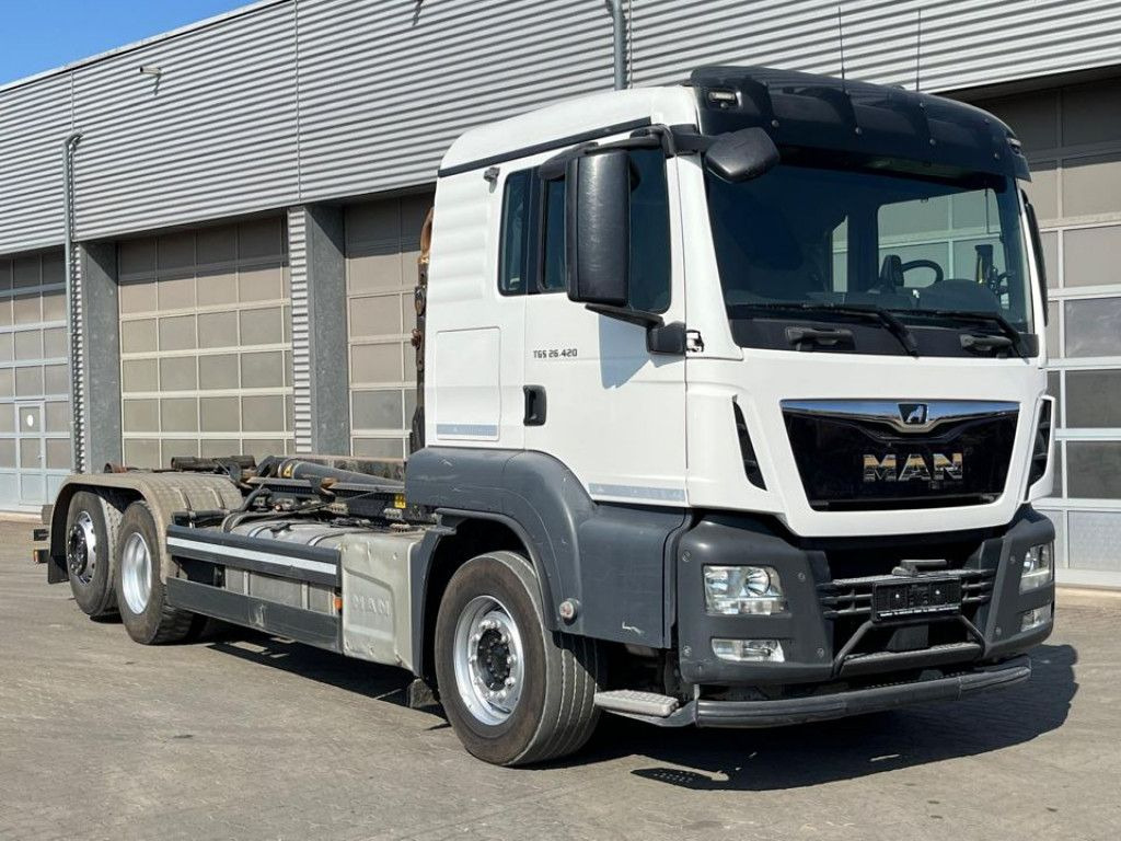 Haakarmsysteem vrachtwagen MAN TG-S 26.420/6x2 Abrollkipper