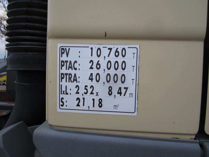 Haakarmsysteem vrachtwagen Mercedes Actros 2636