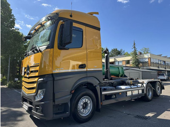 Haakarmsysteem vrachtwagen Mercedes Actros 6x2 2546 2646 Lenk/Lift MEILLER 2170 Intarder