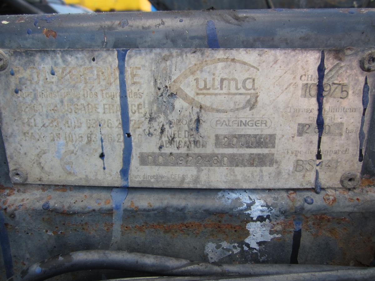 Haakarmsysteem vrachtwagen Mercedes Atego 1823