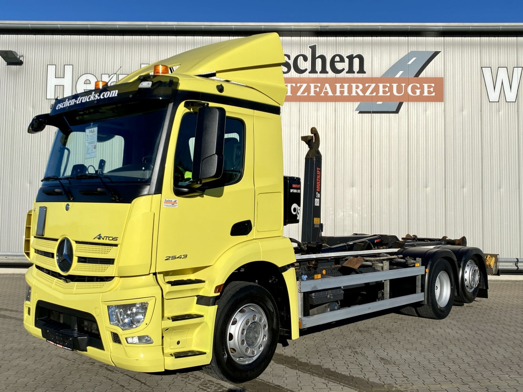 Haakarmsysteem vrachtwagen Mercedes-Benz 2543 L 6x2 / HIAB Multiflift Aufbau