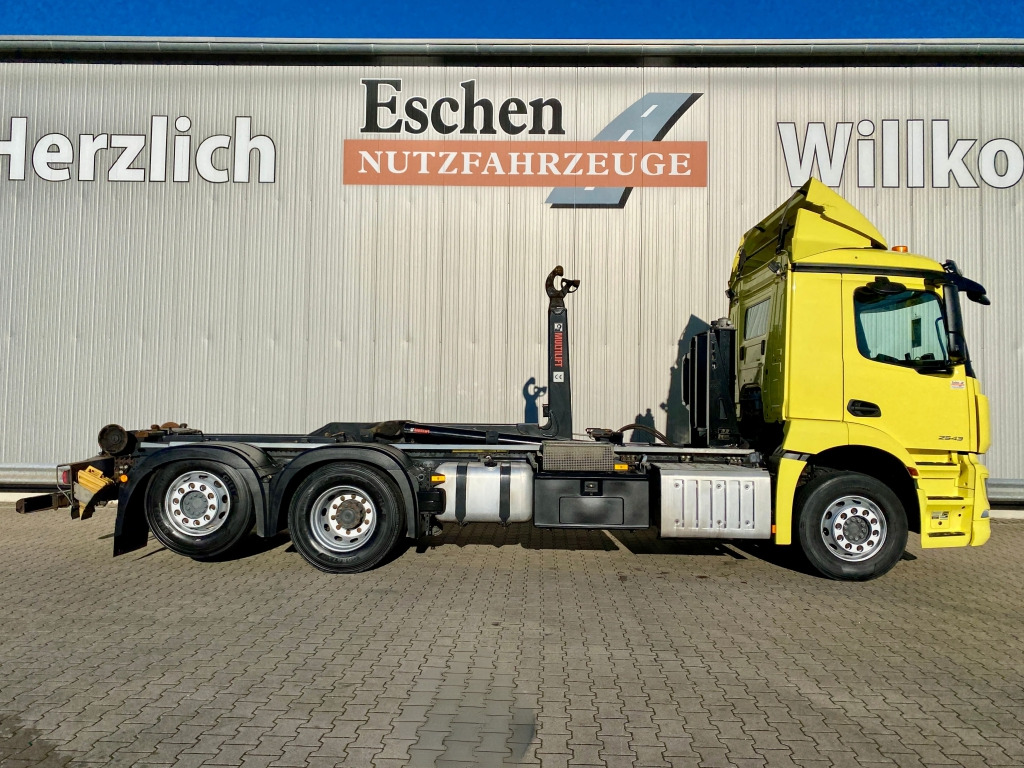 Haakarmsysteem vrachtwagen Mercedes-Benz 2543 L 6x2 / HIAB Multiflift Aufbau