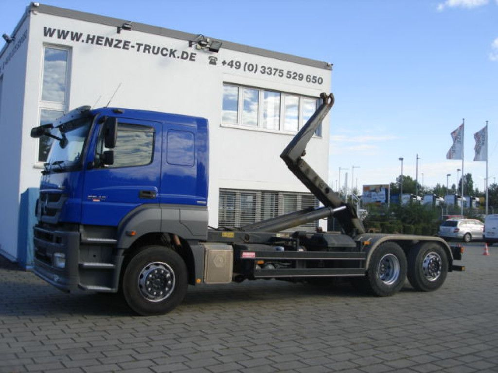 Haakarmsysteem vrachtwagen Mercedes-Benz Axor 2543 L 6x2 Abrollkipper nur 287TKM Meiller